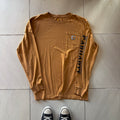 (L) CARHARTT LONG SLEEVE POCKET TEE