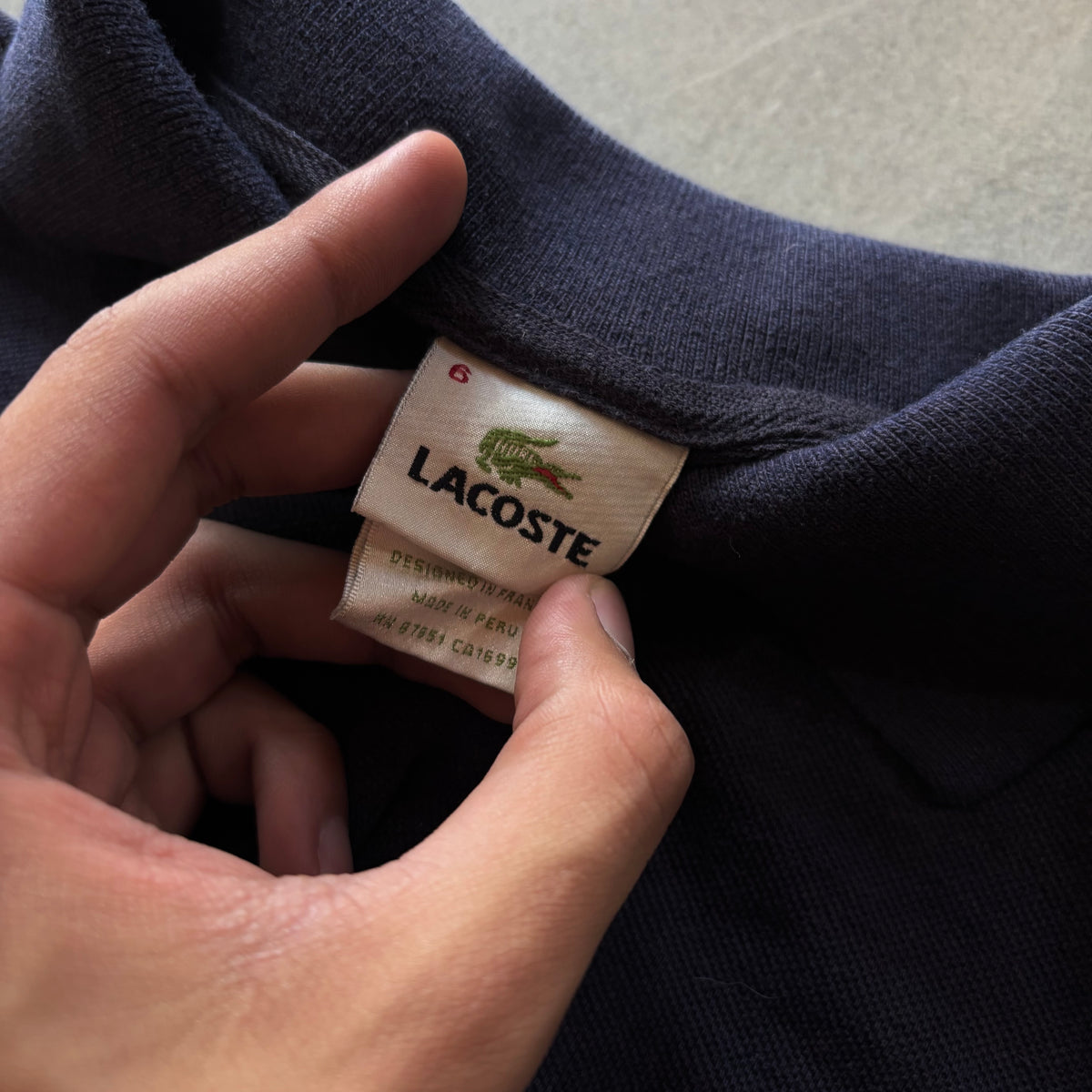(L) LACOSTE POLO