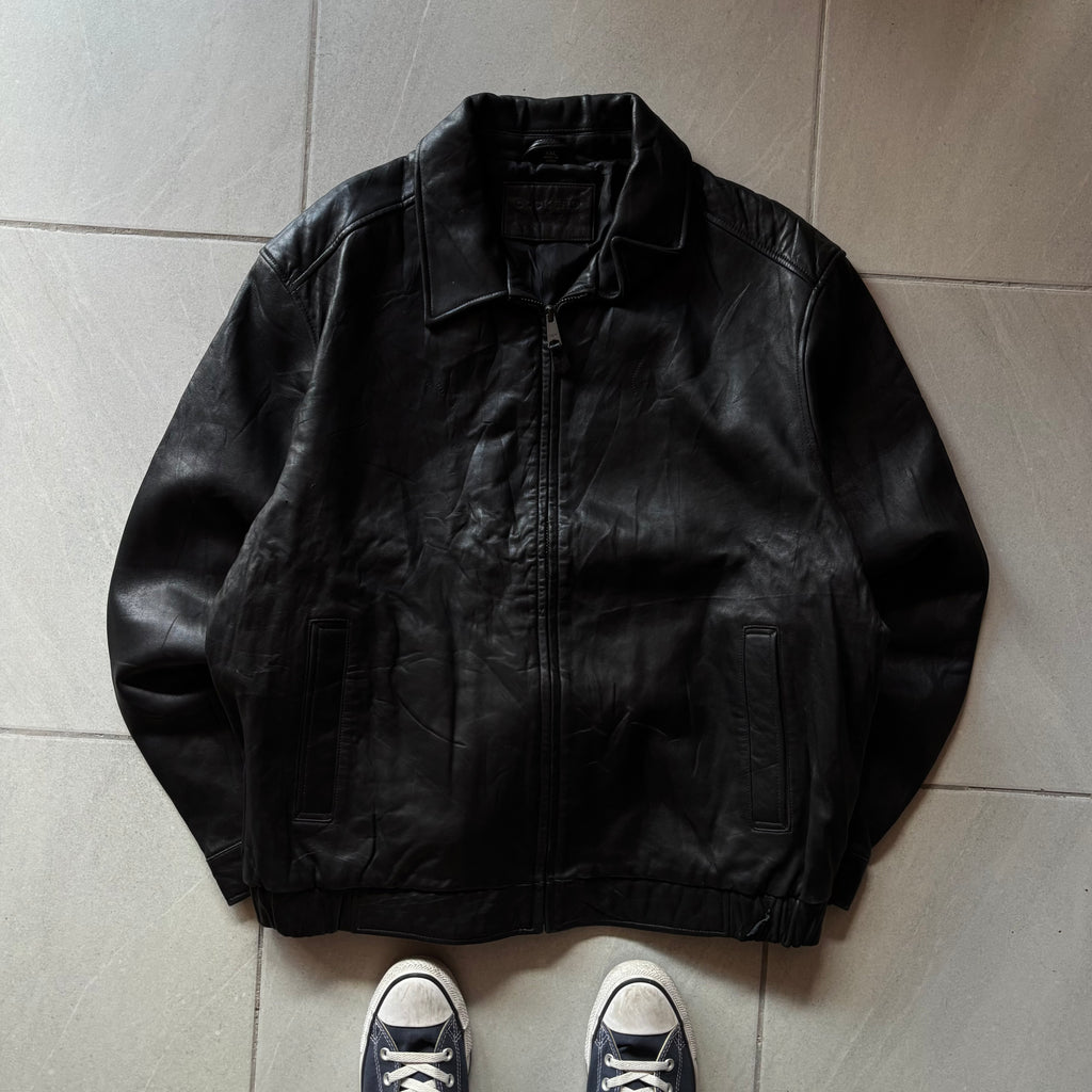 (XXl) DOCKERS LEATHER JACKET