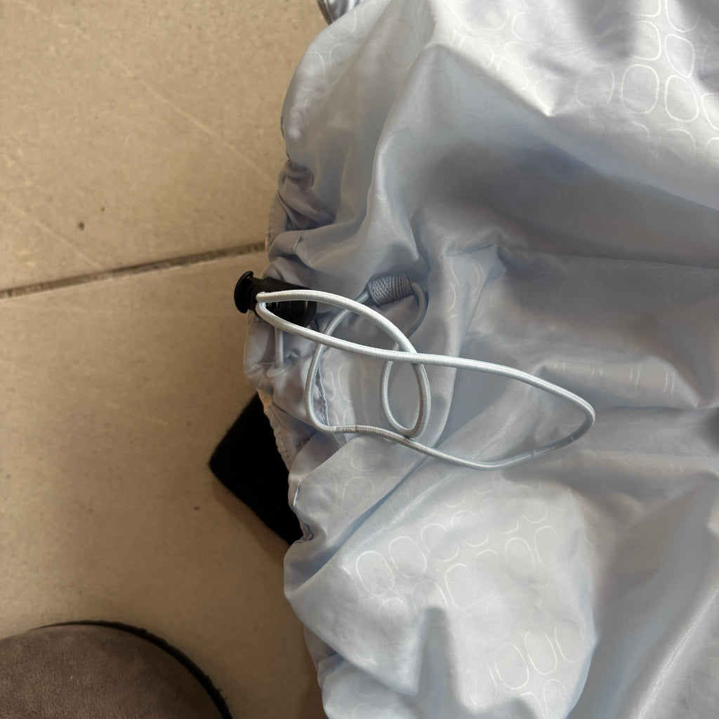 (M) VINTAGE NIKE 00's PUFFER JACKET - PLUMAS - SKY BLUE