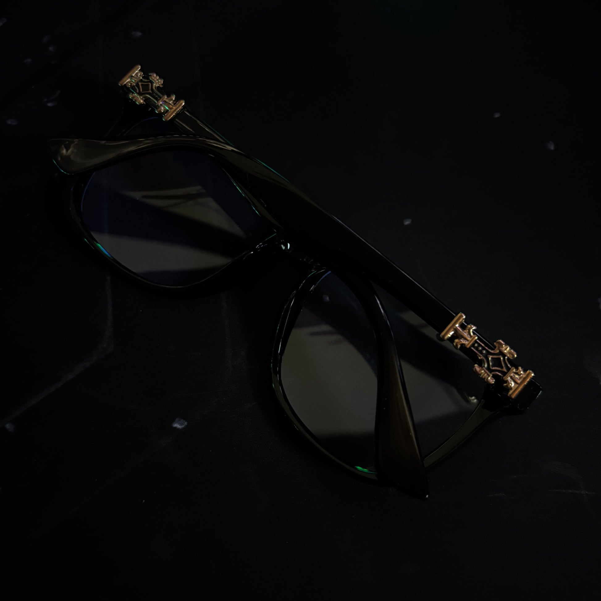LENTES CHROME HEARTS CON FILTRO AZUL