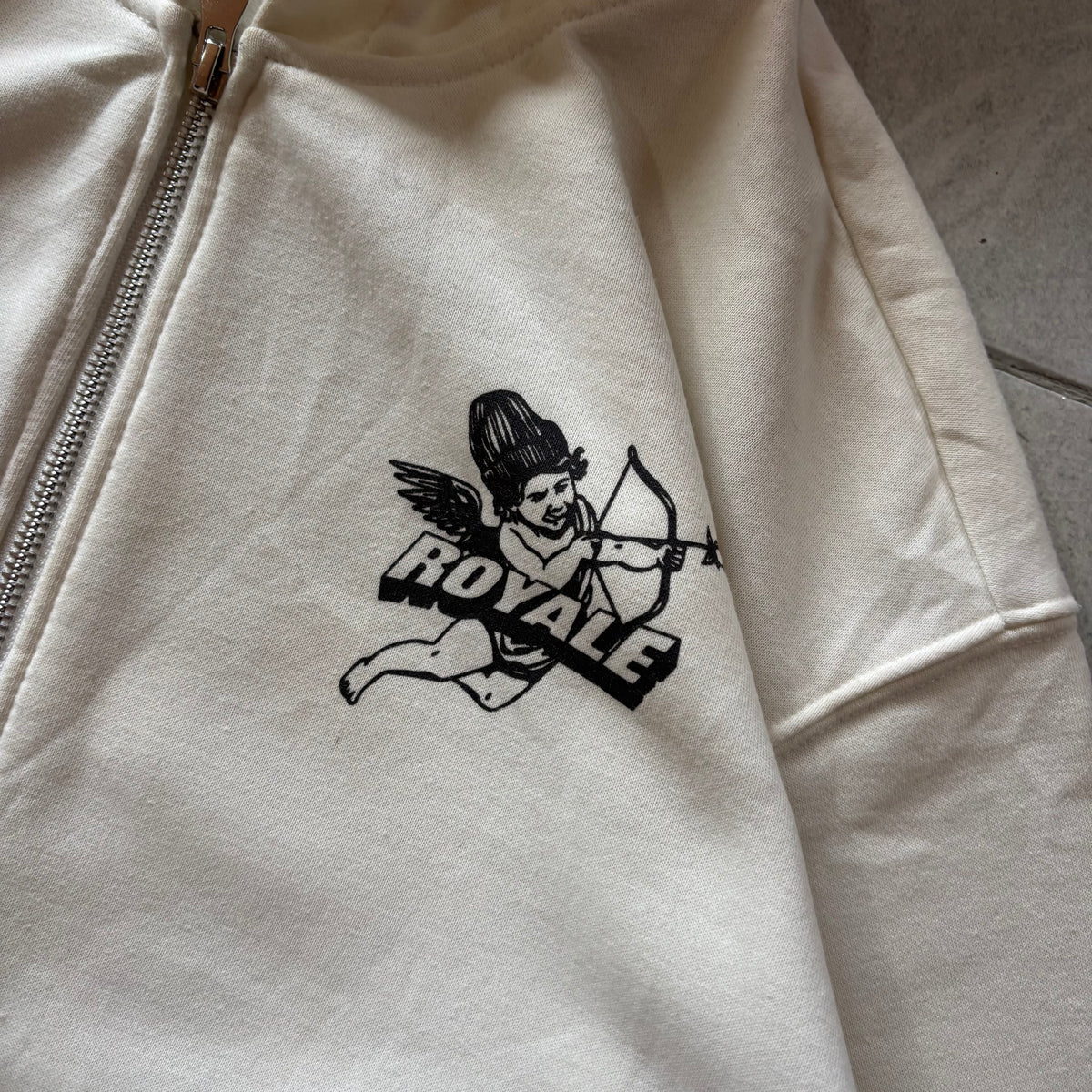 (M BOXY) ROYALE ANGELS HOODIE ZIP UP