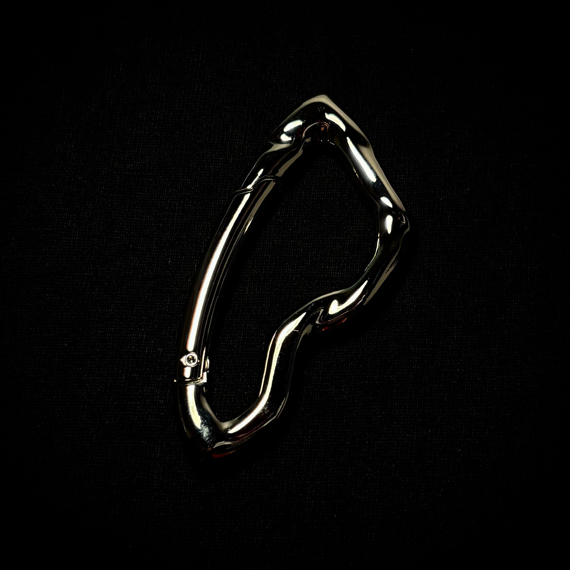 SILVER ABSTRACT CARABINE