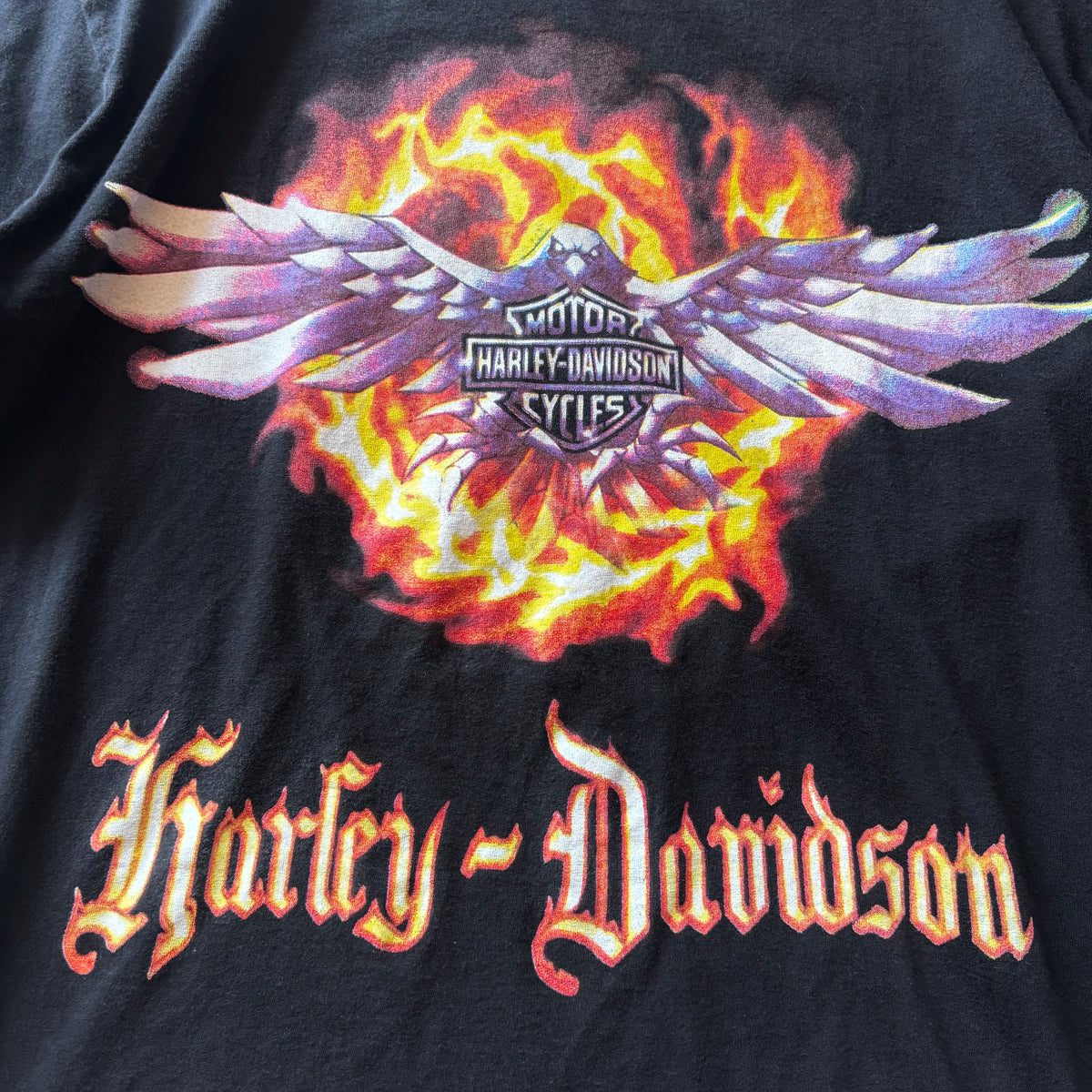 (M BOXY) HARLEY DAVIDSON EAGLE FLAME