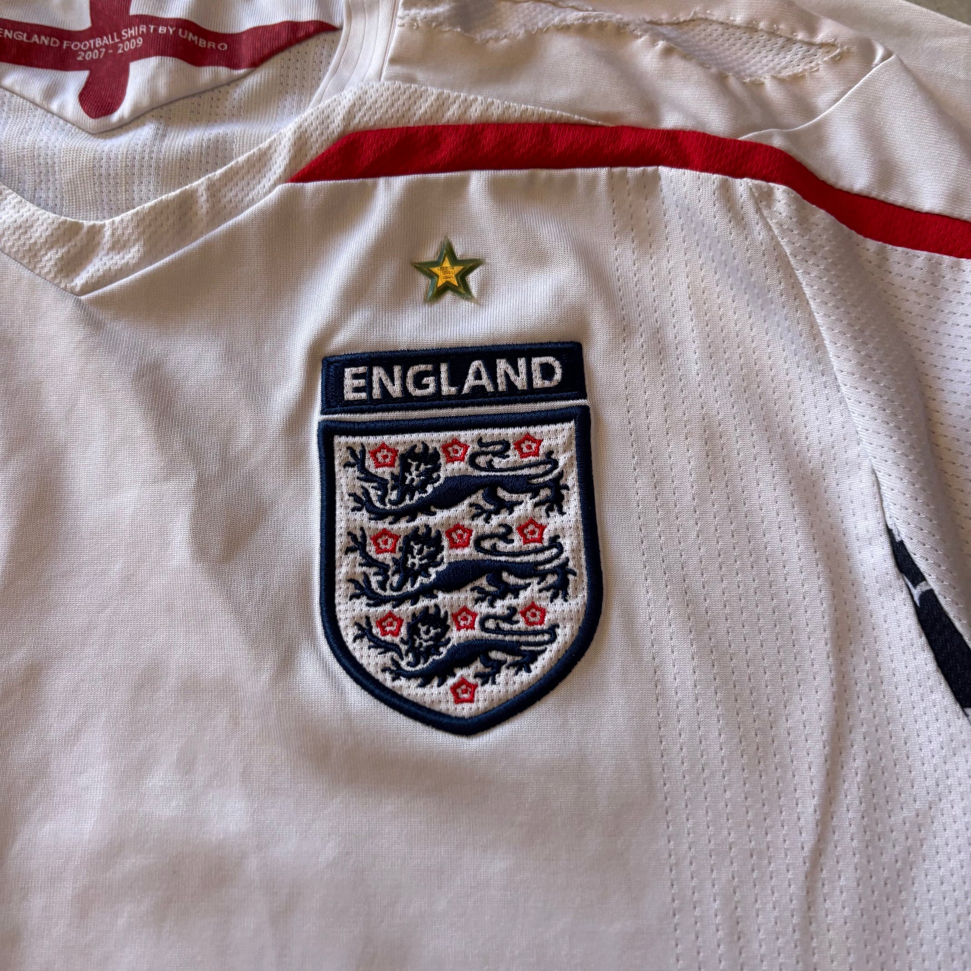 (L) ENGLAND TEE - NO DORSAL