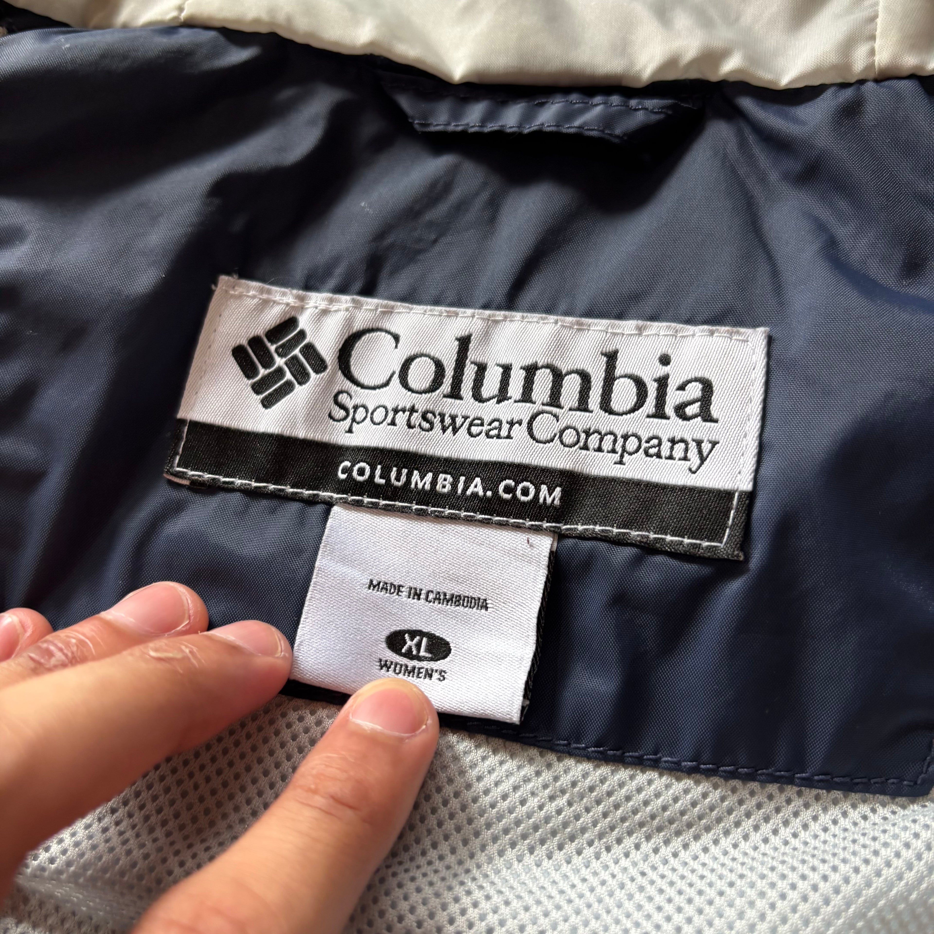 (L) COLUMBIA WINDBREAKER OMNI TECH