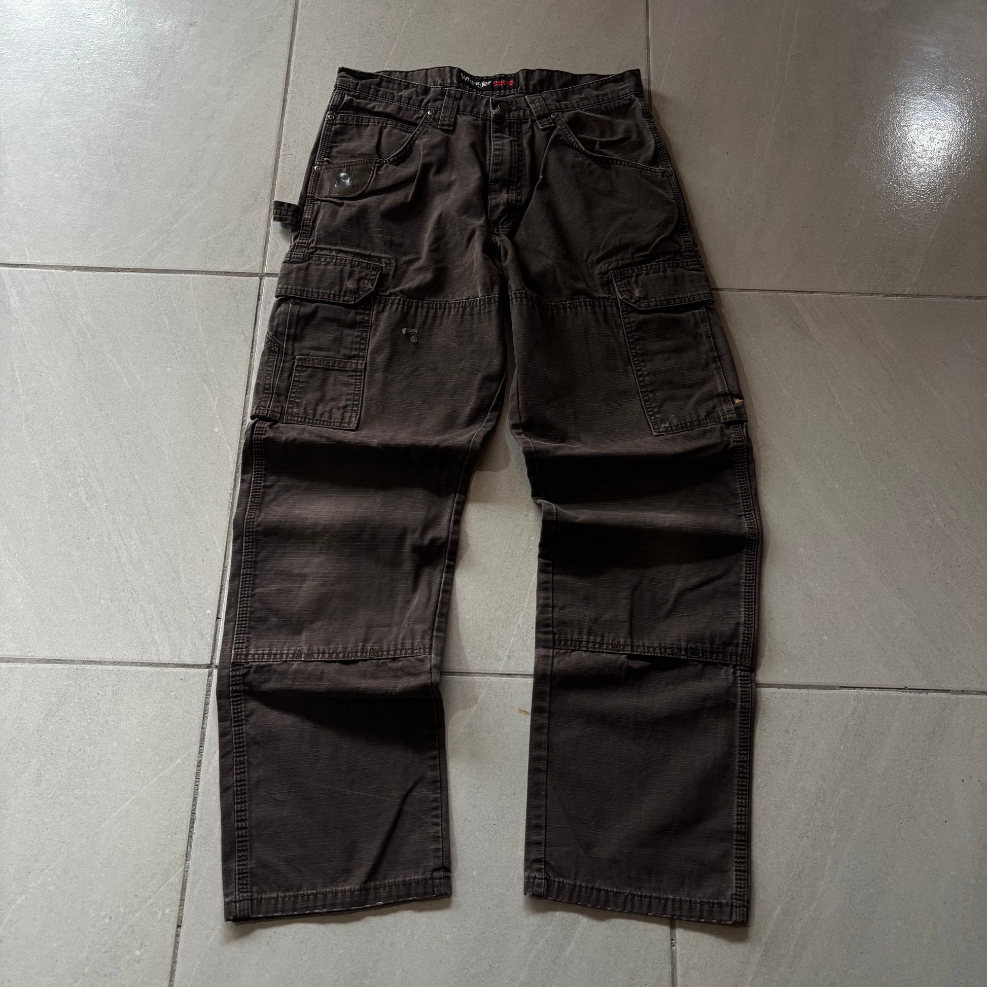 (31/32) VINTAGE WRANGLER RIGGS DKB