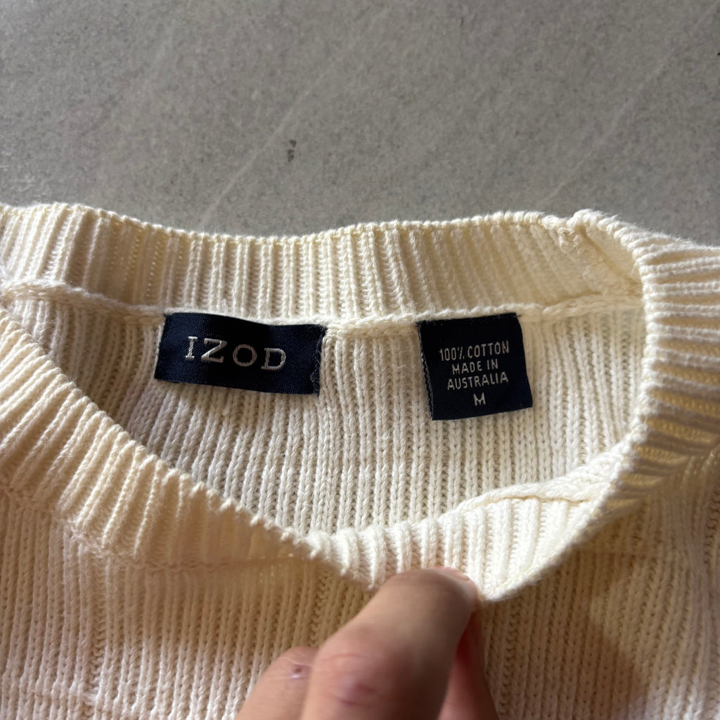 (L) IZOD VINTAGE CREWNECK