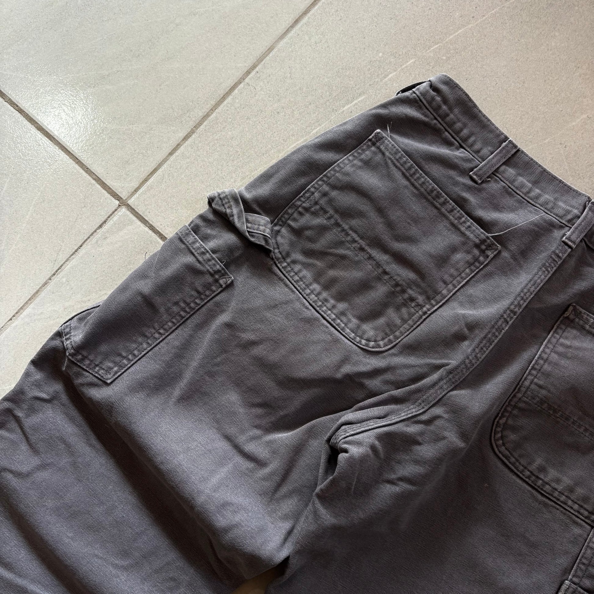 (32/30) VINTAGE CARHARTT BIG LOGO FRANELA PANT