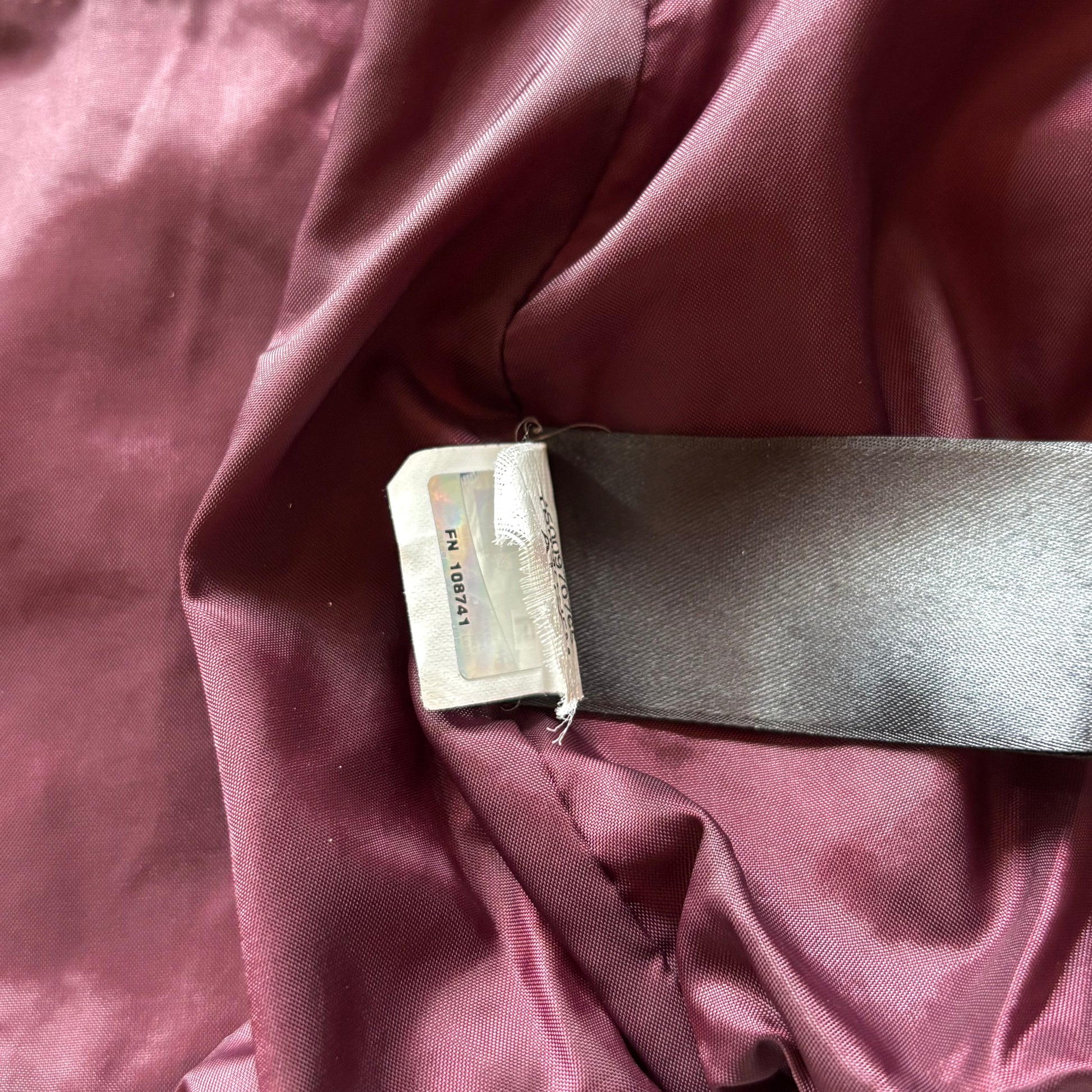 (M) TNF HYVENT FAUX FUE LINED WINTER JACKET SKI COAT