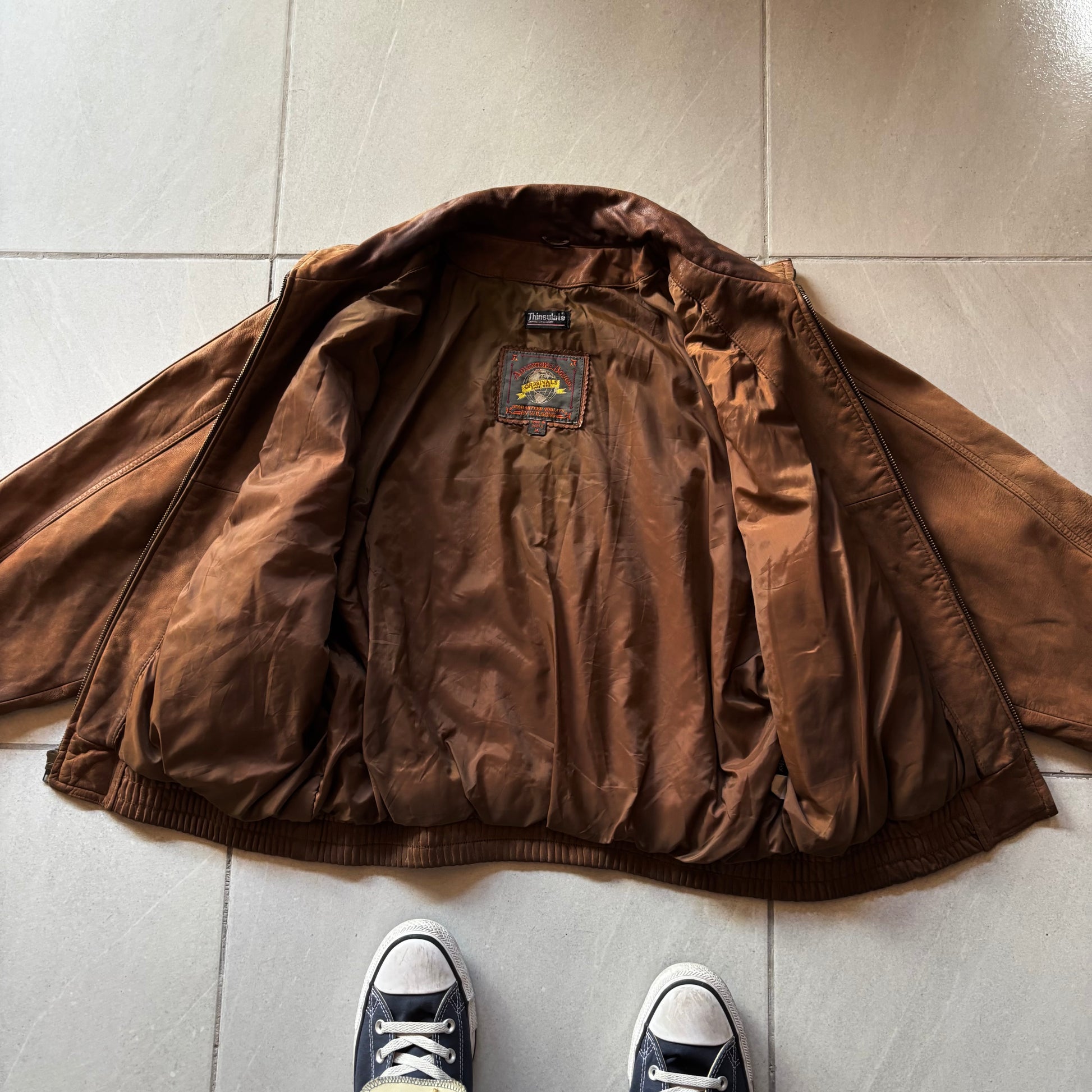 (M) ORIGINALS LEATHER JACKET