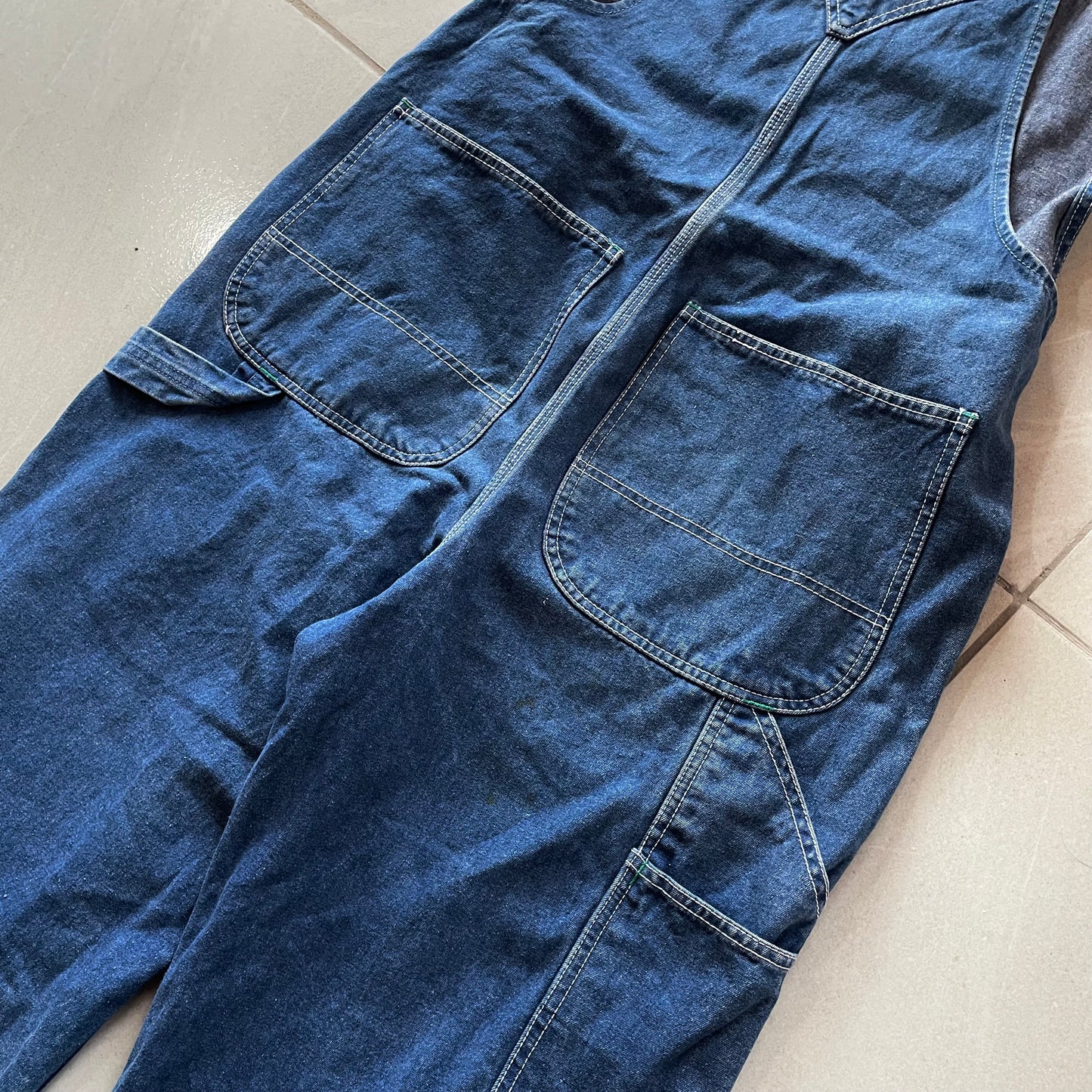 (34/32) LIBERTY Carpenter Style Denim Overalls