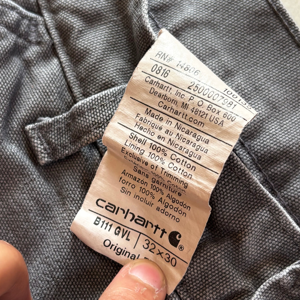 (32/30) VINTAGE CARHARTT BIG LOGO FRANELA PANT