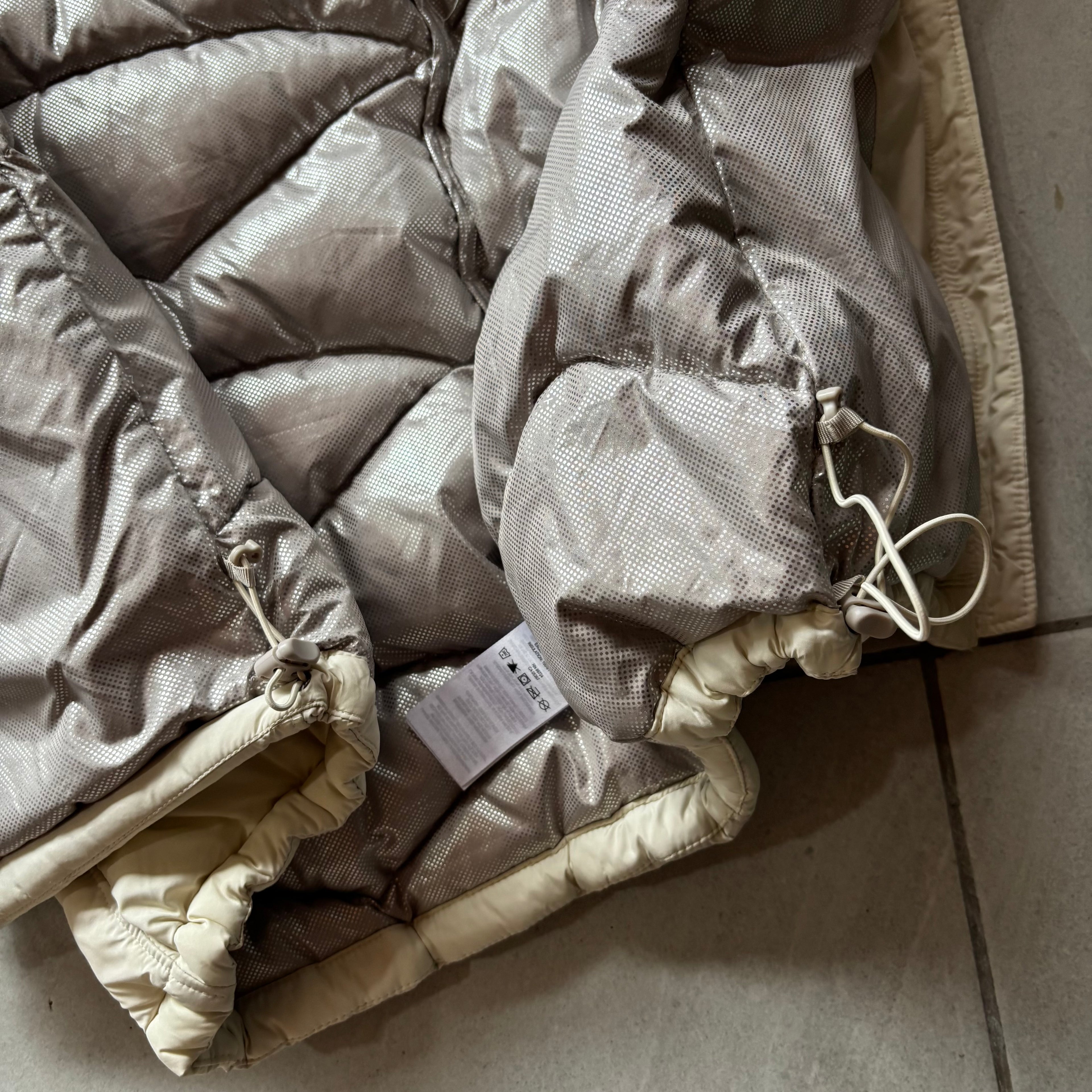 (M) COLUMBIA PUFFER THERMAL VEST BEIGE