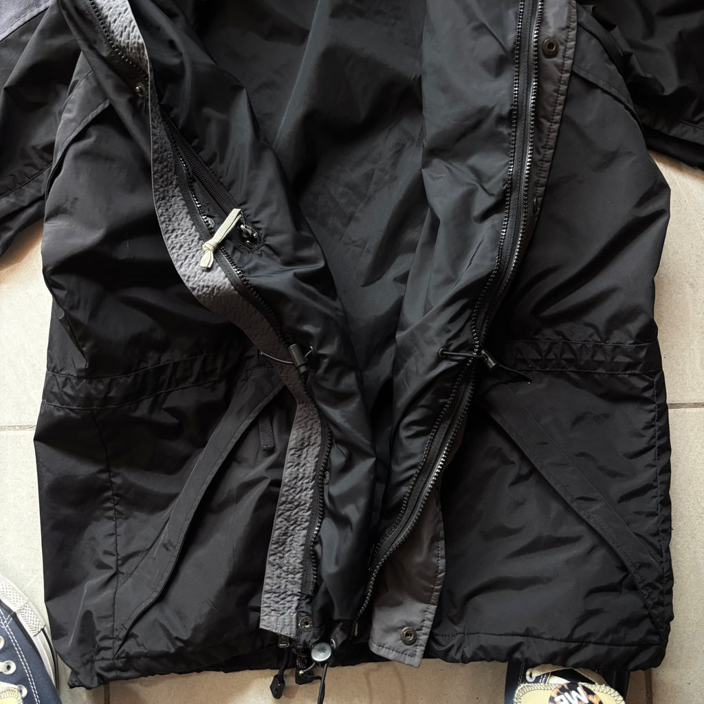 (Xl) COLUMBIA WINDBREAKER BLACK