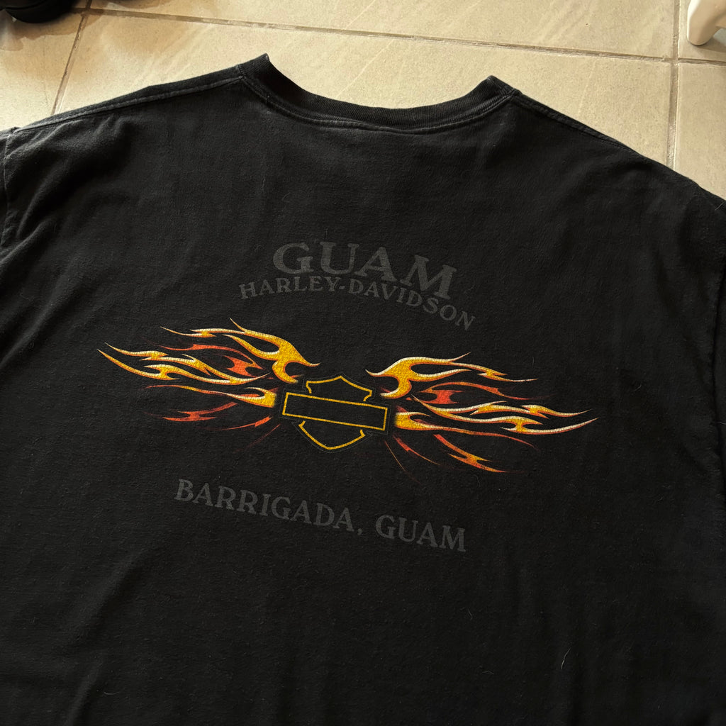 (XL BOXY) HARLEY DAVIDSON TRIBAL FLAME