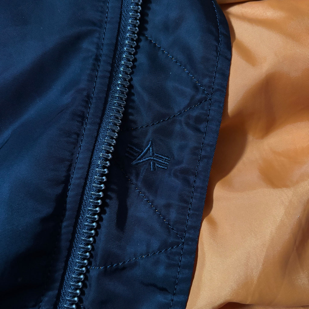 (S) VINTAGE ALPHA INDUSTRIES M1 BOMBER JACKET