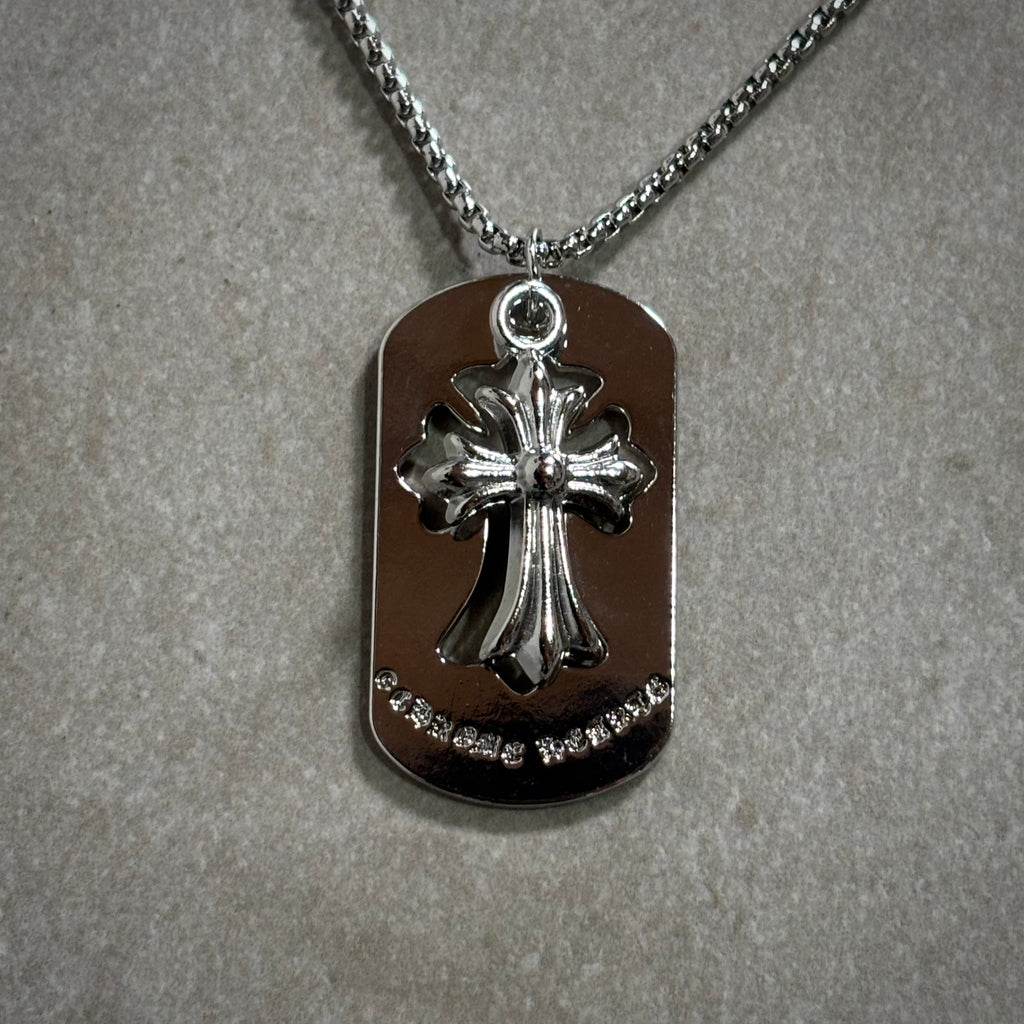 CHROME HEARTS CROSS NECKLACE