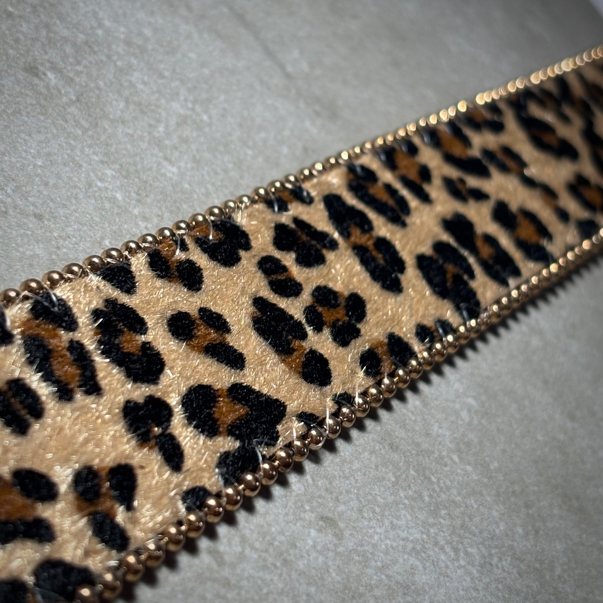 ANIMAL PRINT LEOPARD BELT