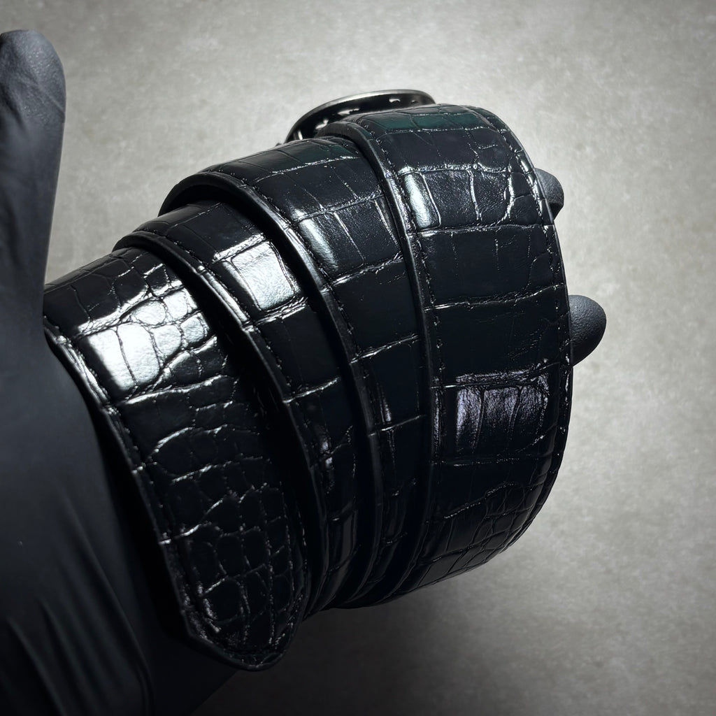 CHROME HEARTS LEATHER BELT