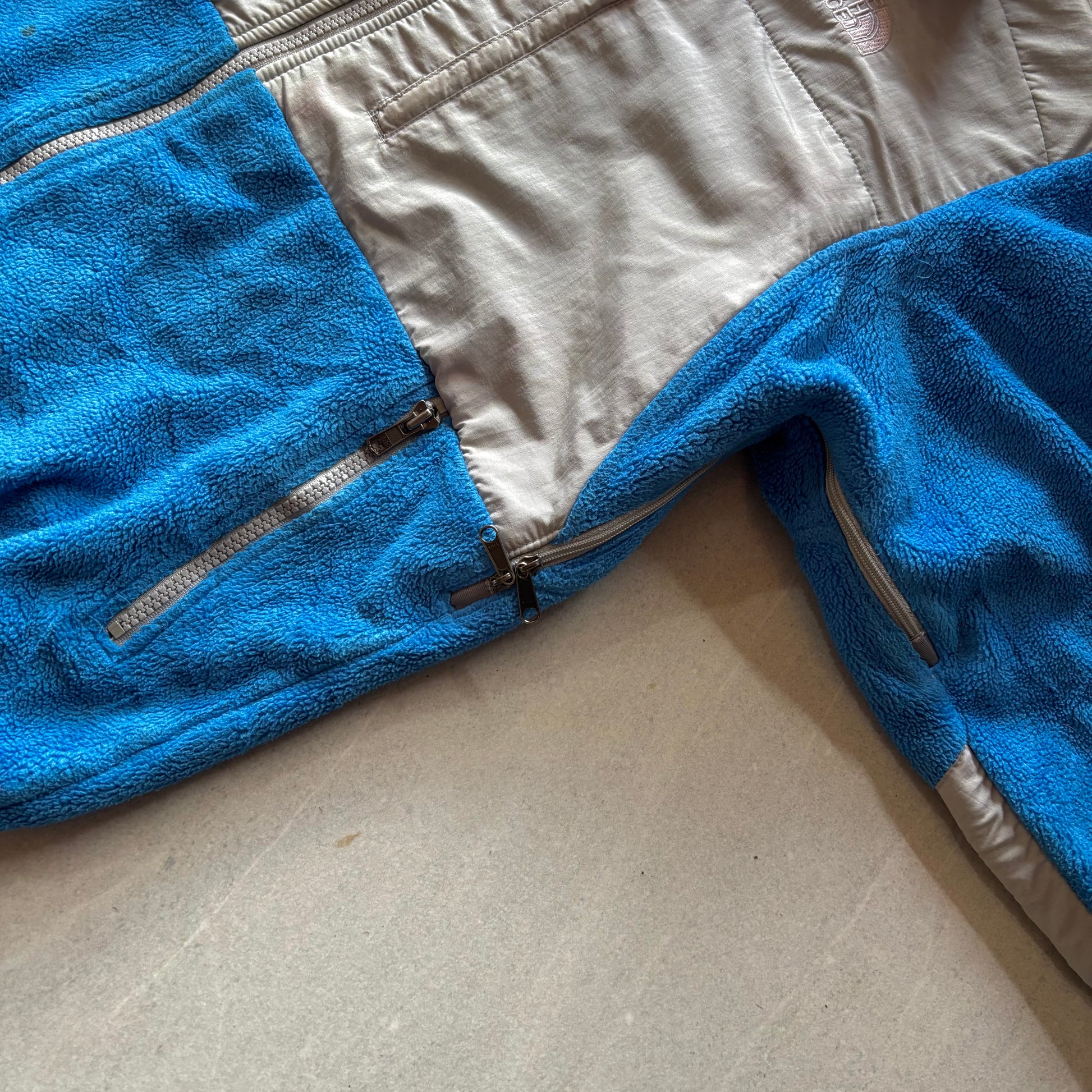 (S BOXY) TNF FLECCE JACKET AZUL