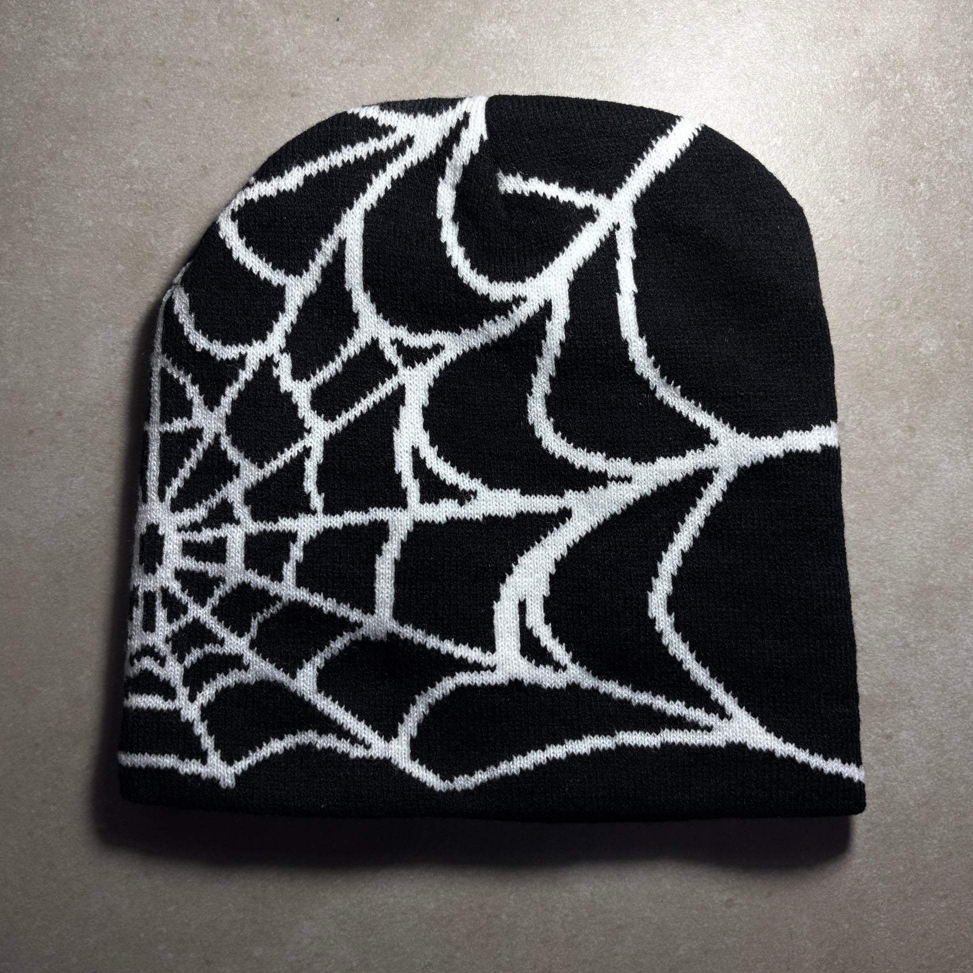 BEANIE SPIDERMAN BLACK