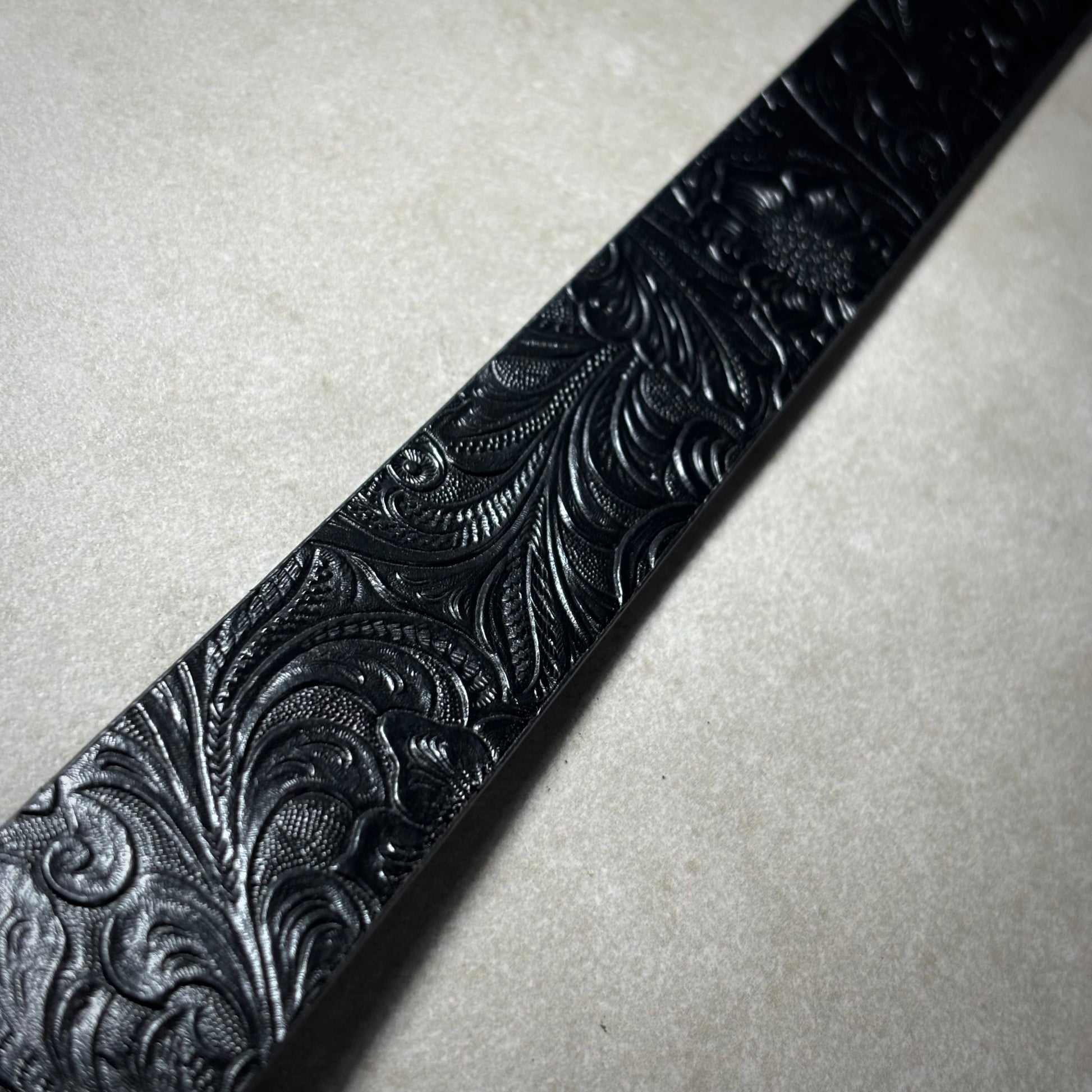 STAR STEEL LEATHER BELT