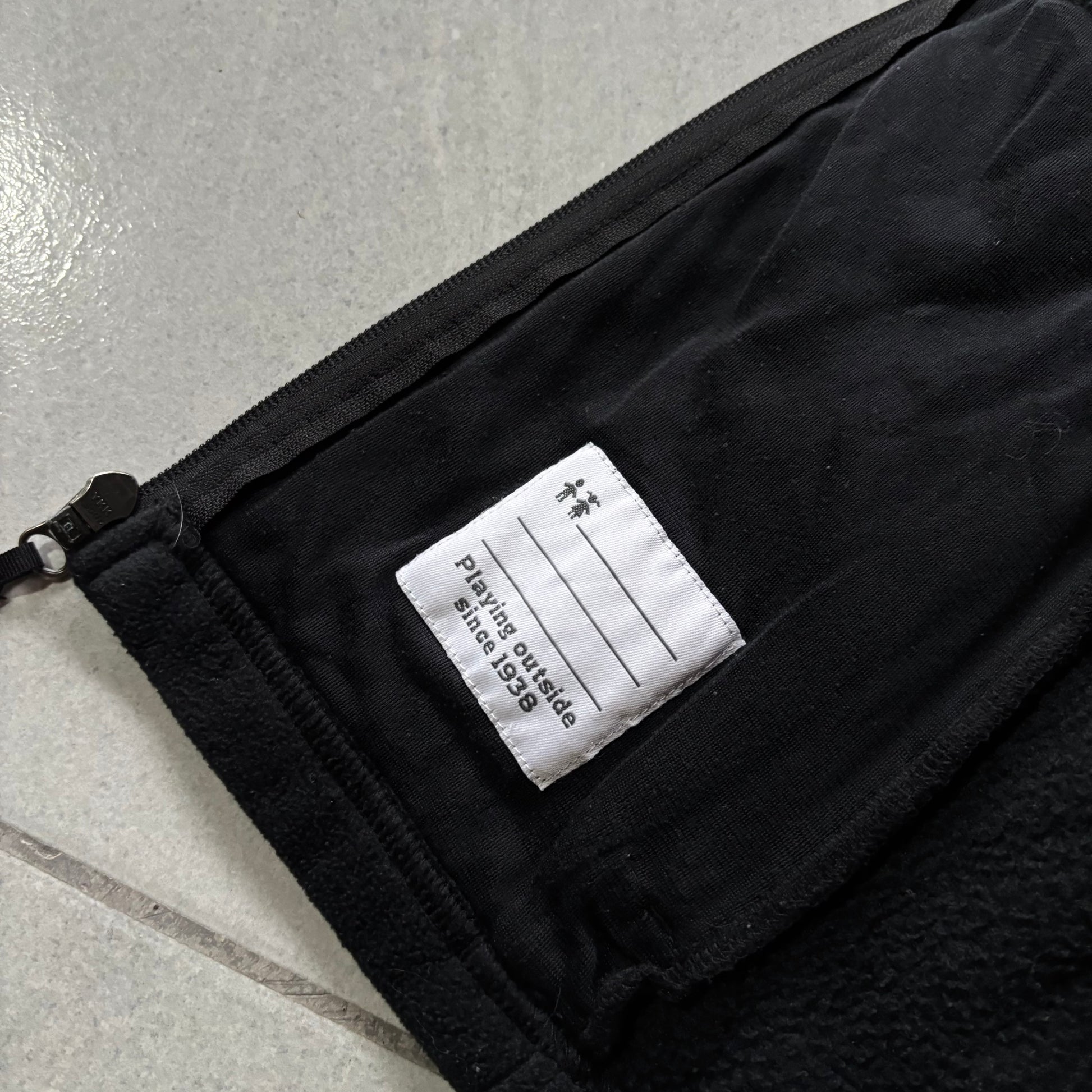 (L) COLUMBIA FLEECE JACKET BLACK