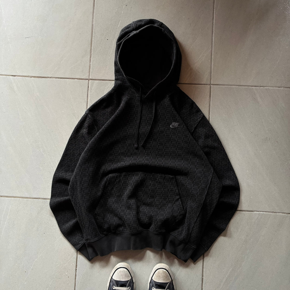 (L) NIKE HOODIE MONOGRAM