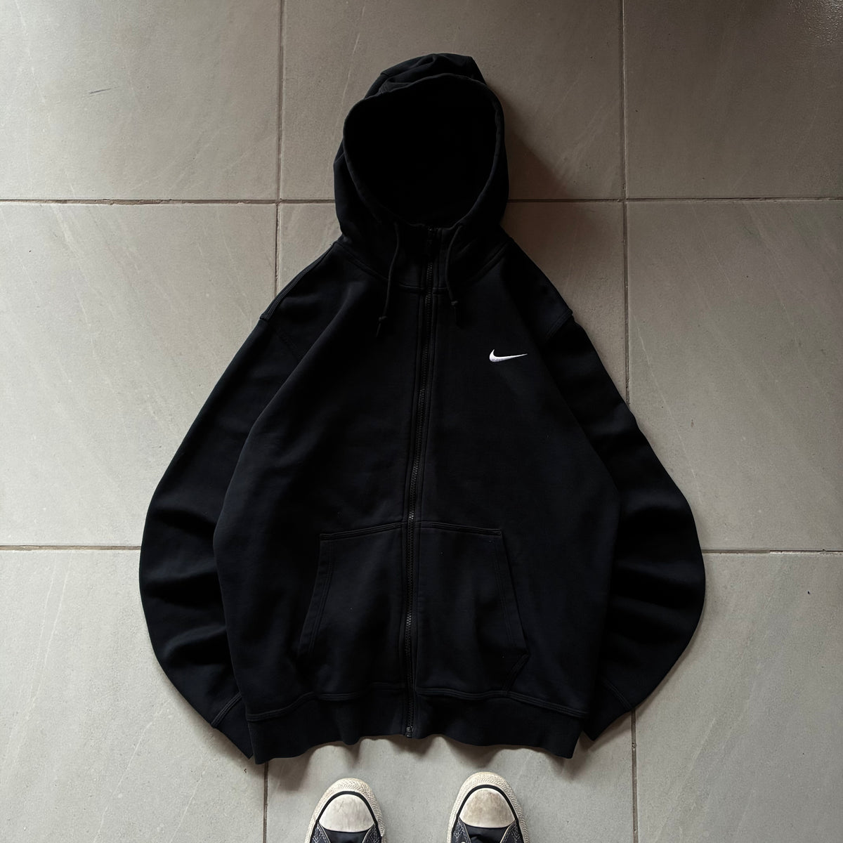 (L) NIKE HOODIE ZIP UP